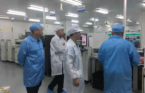森普捷接待东风柳汽有限公司唐竟副总经理一行