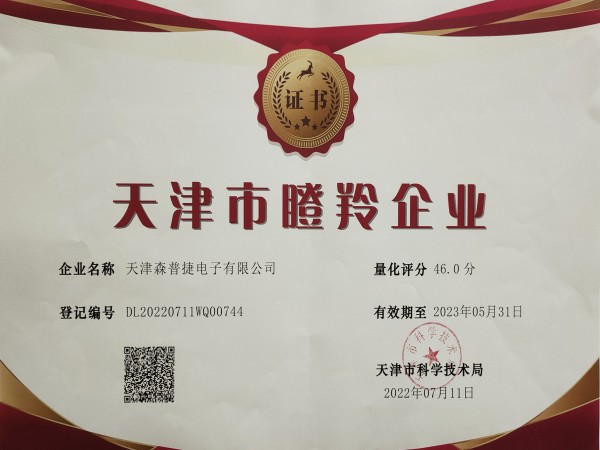 天津市瞪羚企业